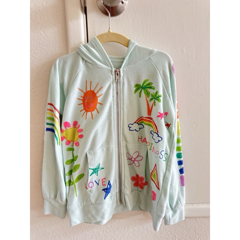 Chaser Girls Kids Zipper Hoodie Size 6